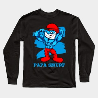 papa smurf Long Sleeve T-Shirt